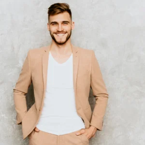 Blazer with t-shirt
